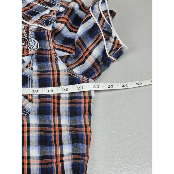 Pop Icon Clothing Button Up Shirt Mens XL Western Pearl Snap Short Sleeve. - Picture 6 of 8